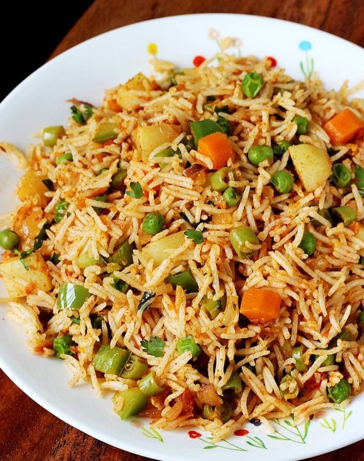 veg Tawa Pulao 